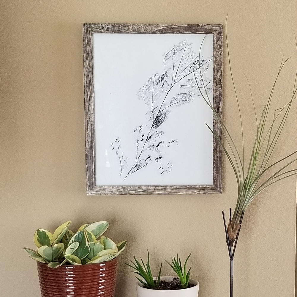 Homemade Plant Etching